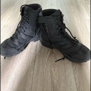 Black Tactical Boots